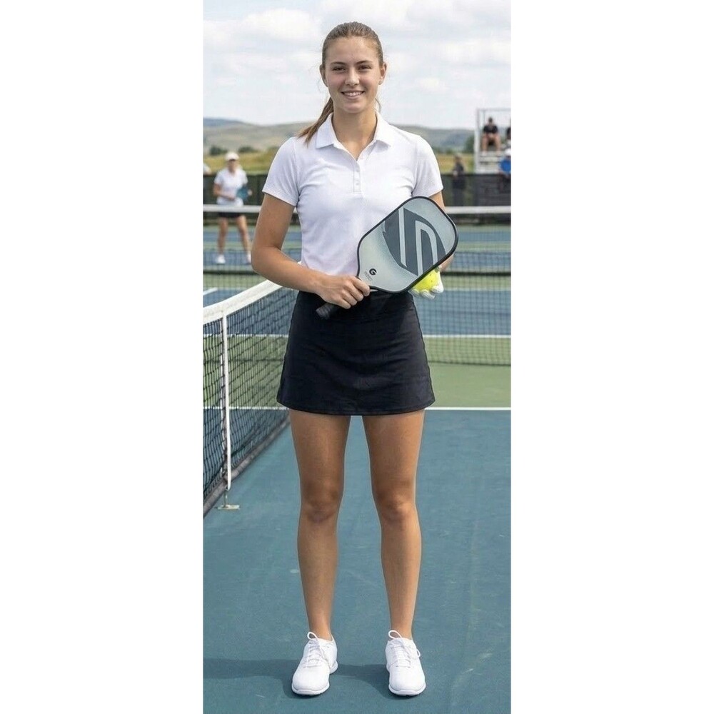 Orvis Travel Skort Skirt Size XL Black Built In Shorts Pickleball Tennis Hiking